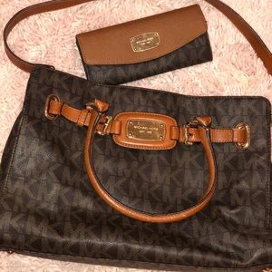 Michael Kors small Hamilton and wallet
